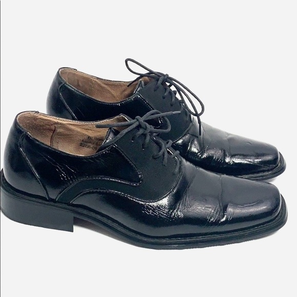 Fratelli Select Curb Appeal black patent oxfords main image 6